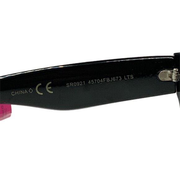 NWT Betsey Johnson Strike a Pose 80\'s Cat Eye Leopard Print Colorful Sunglasses main image 14